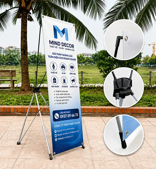 Standee chữ X