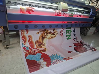 Banner Hiflex in kỹ thuật số khổ lớn, sắc nét, bền đẹp