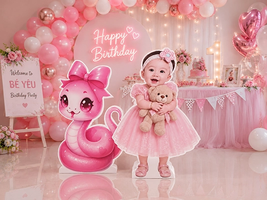 Mô hình cán Format trang trí gọn đẹp cho không gian